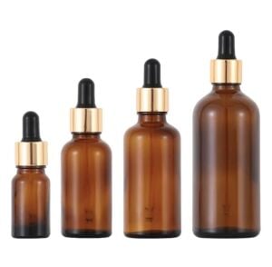 Şişe 18pp Cam Damlalıklı Kapaklı (2 Adet)