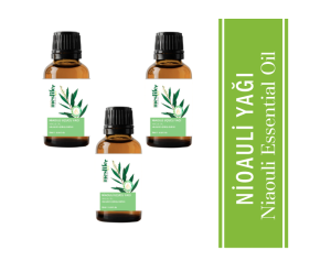 Niaouli Uçucu Yağı 10 ml, Nioli, Niaoli 10ml x 3 adet