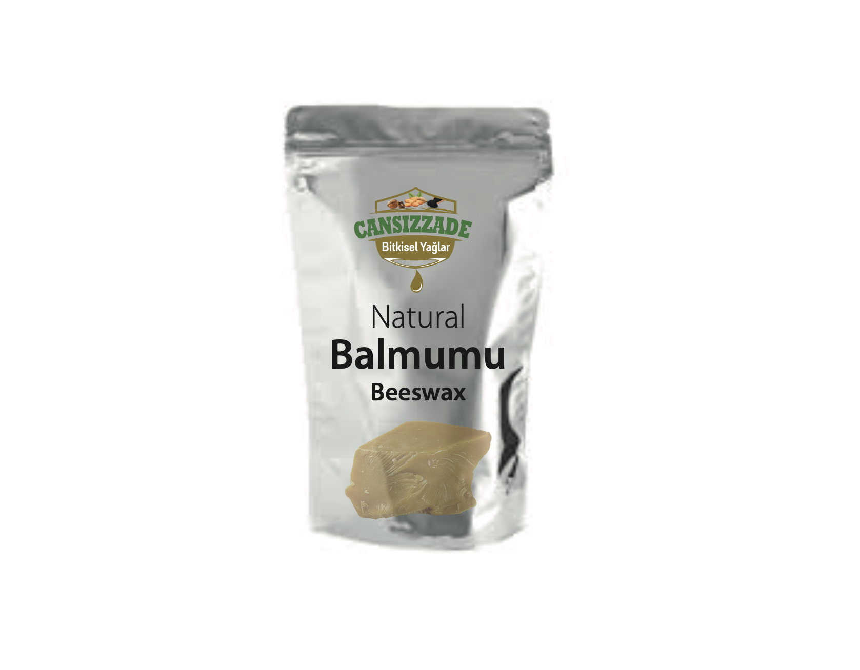 Balmumu Sarı Naturel BeesWax - Doypack Ambalaj